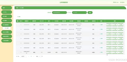 springboot公司考勤系统67v79 程序 源码 数据库 调试部署 开发环境