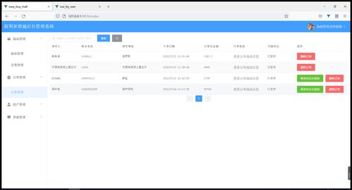 基于springboot vue的前后的分离商城系统